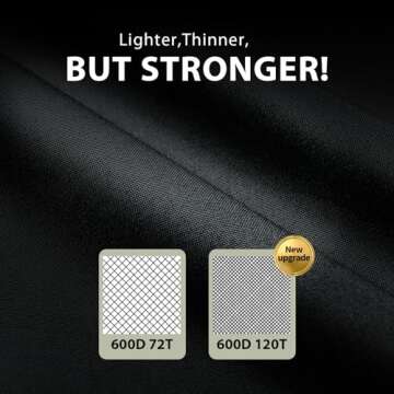 KylinLucky Patio Furniture Covers Waterproof 29W x 30D x 36H inches 2 Pack, Lawn Outdoor Chair Cover Black