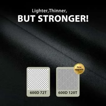 KylinLucky Patio Furniture Covers Waterproof 29W x 30D x 36H inches 2 Pack, Lawn Outdoor Chair Cover Black