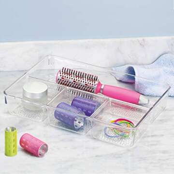 iDesign Rain Organizer for Makeup and Accessories