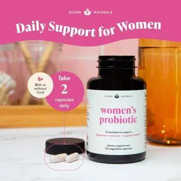 3-in-1 Women’s Probiotic - 12 Strains & Immune Support
