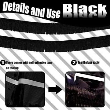 Elegant Foil Fringe Garlands for Stunning Party Decor