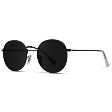 WearMe Pro - Reflective Lens Round Trendy Sunglasses