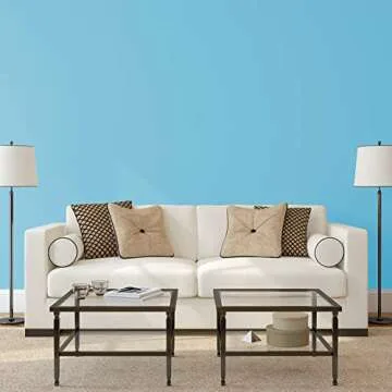Microblend Interior Paint - Brave Blue Semi-gloss 5-Gallon