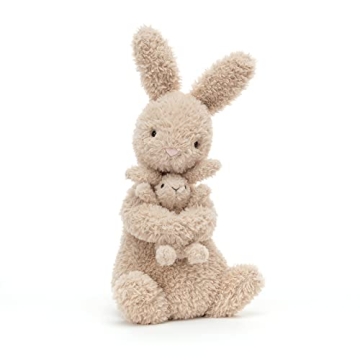 Jellycat Huddles Bunny Stuffed Animal - 10 Inches, Soft Plush Toy for Kids