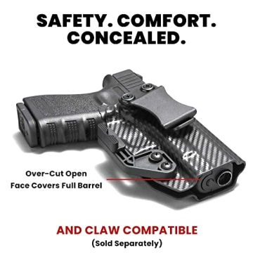 IWB KYDEX Holster for Sig Sauer P365 - Left - Carbon Fiber