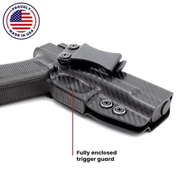 IWB KYDEX Holster for Sig Sauer P365 - Left - Carbon Fiber