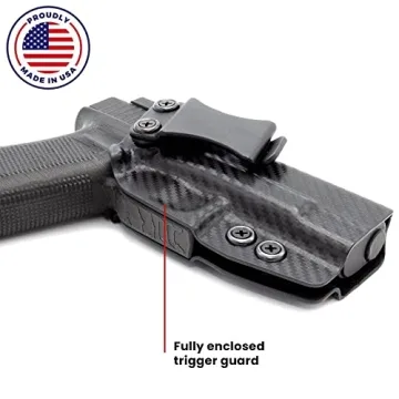 IWB KYDEX Holster for Sig Sauer P365 - Left - Carbon Fiber