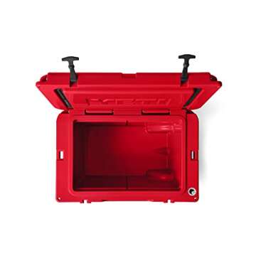 Yeti Tundra Haul Hard Wheeled Cooler Rescue Red