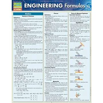 Engineering Formulas Comprehensive Study Guide