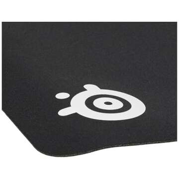 SteelSeries QcK Gaming Mouse Pad - Large Cloth - Optimized For Gaming Sensors