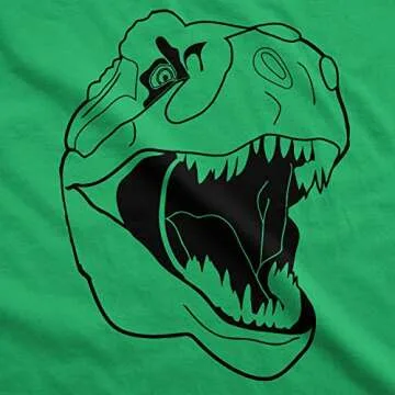 Mens Ask Me About My Trex T Shirt Funny Cool Dinosaur Flip Graphic Novelty Tees Mens Funny T Shirts Flip Apparel for Men Funny Dinosaur T Shirt Novelty Green XXL