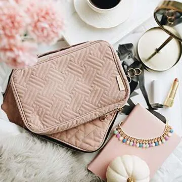 BAGSMART Travel Jewelry Organizer Case for Every Journey