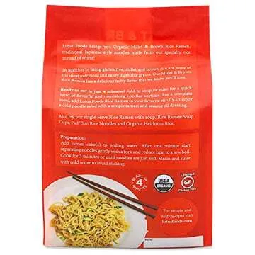 Lotus Organic Gluten-Free Millet & Brown Rice Ramen