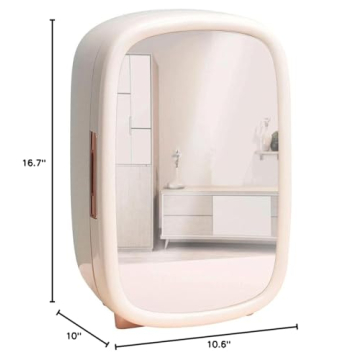 Cooluli Beauty Mini Fridge for Skincare & Makeup Storage