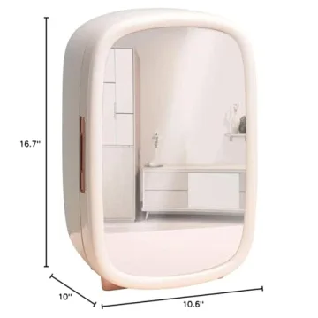 Cooluli Beauty Mini Fridge for Skincare & Makeup Storage