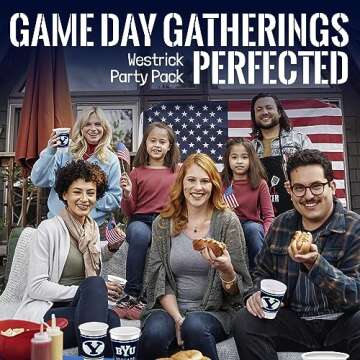 Arkansas Razorbacks Party Supplies 48 Piece Officially Licensed University Set: 16 oz. Plastic Beverage Cups, 9" Paper Plates, Luncheon Napkins, Complete Party Supplies for 16 Guests by Westrick