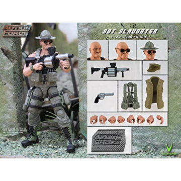 Action Force SGT Slaughter 6-Inch Articulated Action Figure