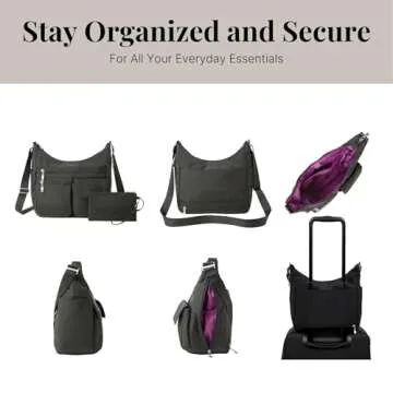 Baggallini Everywhere Bagg – RFID Travel Crossbody Bag