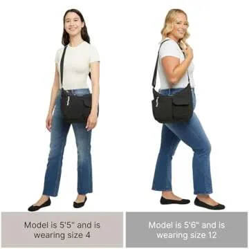 Baggallini Everywhere Bagg – RFID Travel Crossbody Bag
