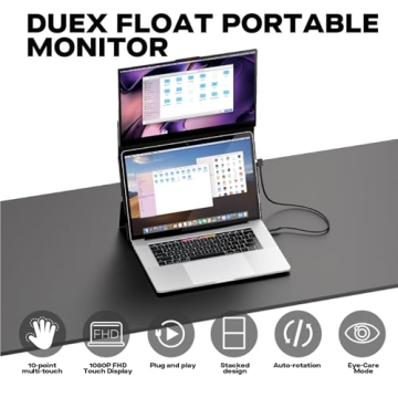 Mobile Pixels Duex Float 15.6" Portable Monitor for Enhanced Productivity