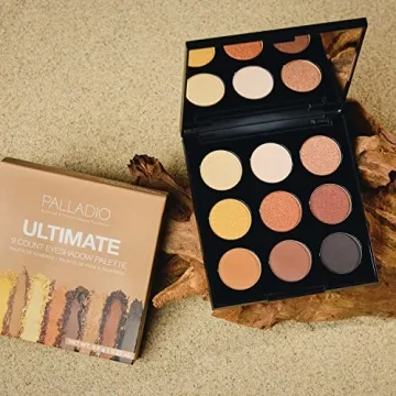 Palladio 9-Count Talc-Free Eyeshadow Palette for All
