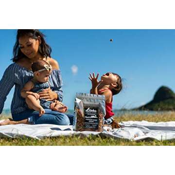 Aloha Right Now Premium Mixed Arare Rice Crackers Mochi Crunch Japanese Hawaiian Style Asian Snack Mix 1LB 16oz