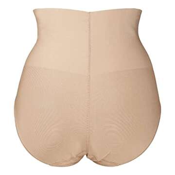 Maidenform womens Tame Your Tummy Shaping Lace With Cool Comfort Dm0051 Shapewear Briefs, Transparent, Large US