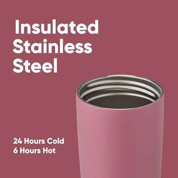 Owala SmoothSip Slider Insulated Coffee Tumbler 20oz