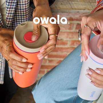 Owala SmoothSip Slider Insulated Coffee Tumbler 20oz