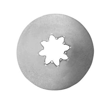 Wilton Cake Decorating Tip Pkg Open Star #21