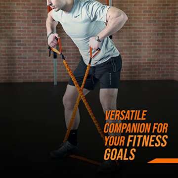 Stroops Slastix 4:1 Stretch, 4 ft., 15 lb. Light Resistance – Resistance Band for Strengthening – Strength & Resistance Training Workouts – Home Fitness Equipment – for Professional Athletes and