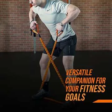 Stroops Slastix 4:1 Stretch, 4 ft., 15 lb. Light Resistance – Resistance Band for Strengthening – Strength & Resistance Training Workouts – Home Fitness Equipment – for Professional Athletes and