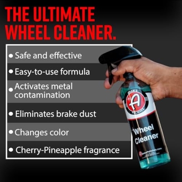 Adam's Wheel Cleaner 16oz - Safe Brake Dust Remover & Rim Cleaner