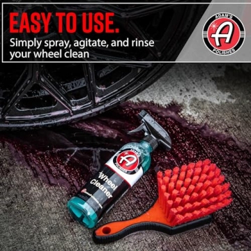 Adam's Wheel Cleaner 16oz - Safe Brake Dust Remover & Rim Cleaner