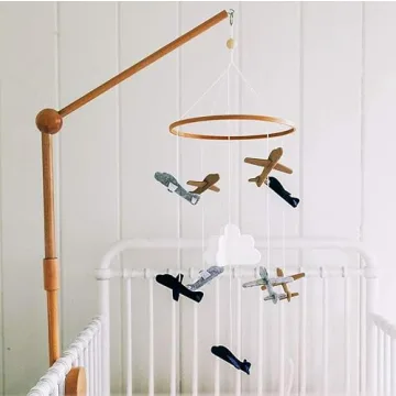 Sorrel + Fern Airplanes Baby Mobile - Dreamy Nursery Decor