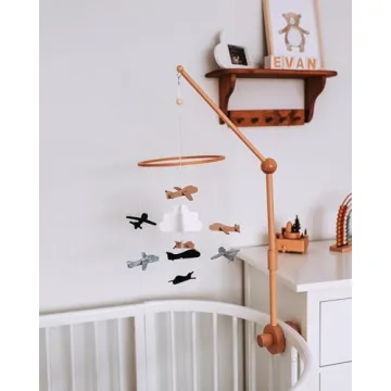Sorrel + Fern Airplanes Baby Mobile - Dreamy Nursery Decor