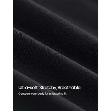 CRZ YOGA Women's Long Sleeve Soft Crew Neck Tops