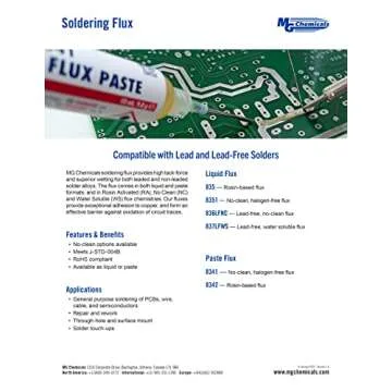 MG Chemicals No Clean Flux Paste – Superior Soldering Solution