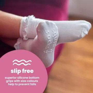 Stay-On Squid Socks for Babies & Toddlers - Bamboo Viscose