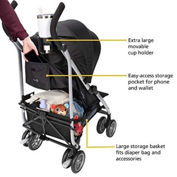 Step Lite Compact Stroller, Lightweight and Convenient