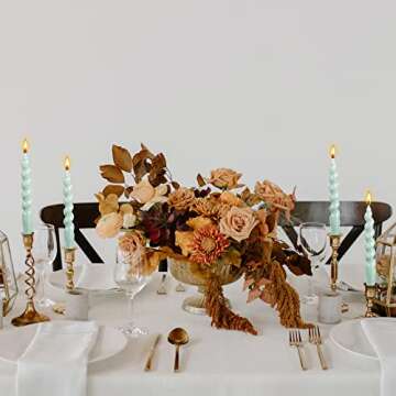 Spiral Taper Dinner Candles - Stunning Decorative Candles