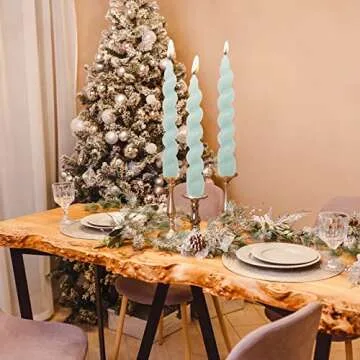 Spiral Taper Dinner Candles - Stunning Decorative Candles