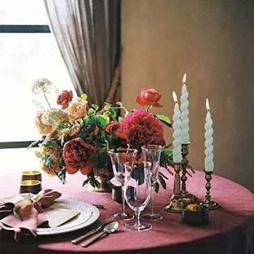 Spiral Taper Dinner Candles - Stunning Decorative Candles