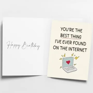 WowBefun Birthday Card for Husband