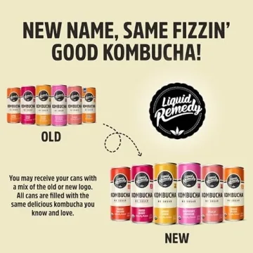 Liquid Remedy Kombucha - Sugar Free Organic Gut Health Drink