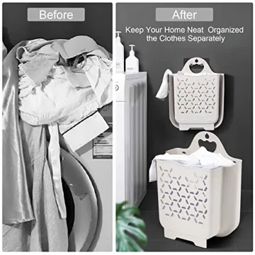 Eco-Friendly Collapsible Laundry Basket Set for Smart Storage