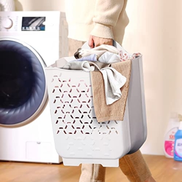 Eco-Friendly Collapsible Laundry Basket Set for Smart Storage