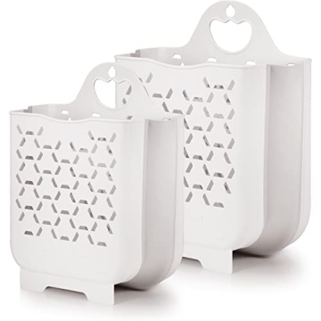 Eco-Friendly Collapsible Laundry Basket Set for Smart Storage