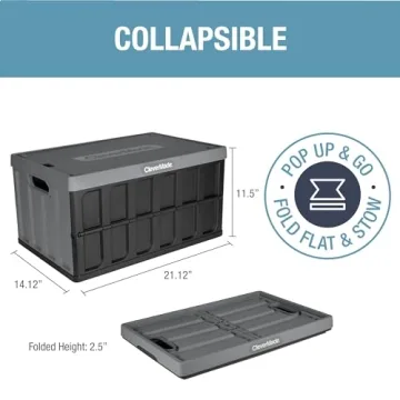 CleverMade Collapsible Storage Bins: Versatile & Durable