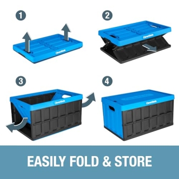 CleverMade Collapsible Storage Bins: Versatile & Durable